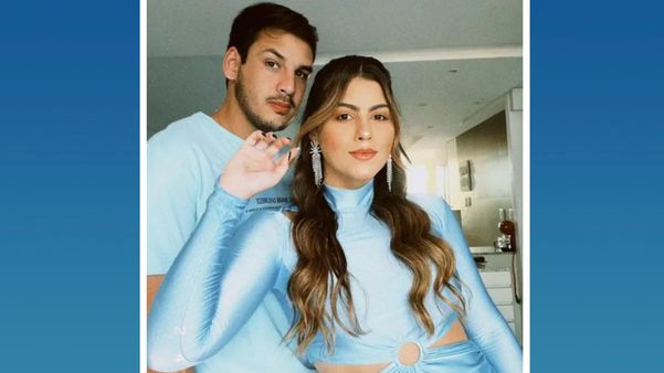 A vereadora Yanny Brena, de Juazeiro do Norte (CE), e o namorado, Rickson Pinto, 