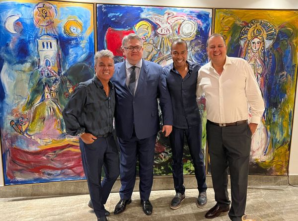 Ivan Aguilar, Henrique Herkenhoff, Marlon Viana e Mauricio Camatta