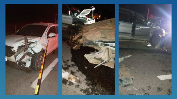 Motorista morre em acidente envolvendo três carros em Cachoeiro