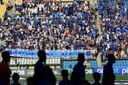 Confira imagens do empate entre Cruzeiro e Democrata-SL no Kleber Andrade(Vitor Jubini)