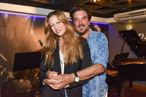 Luisa Meirelles e o pai Arthur Meirelles