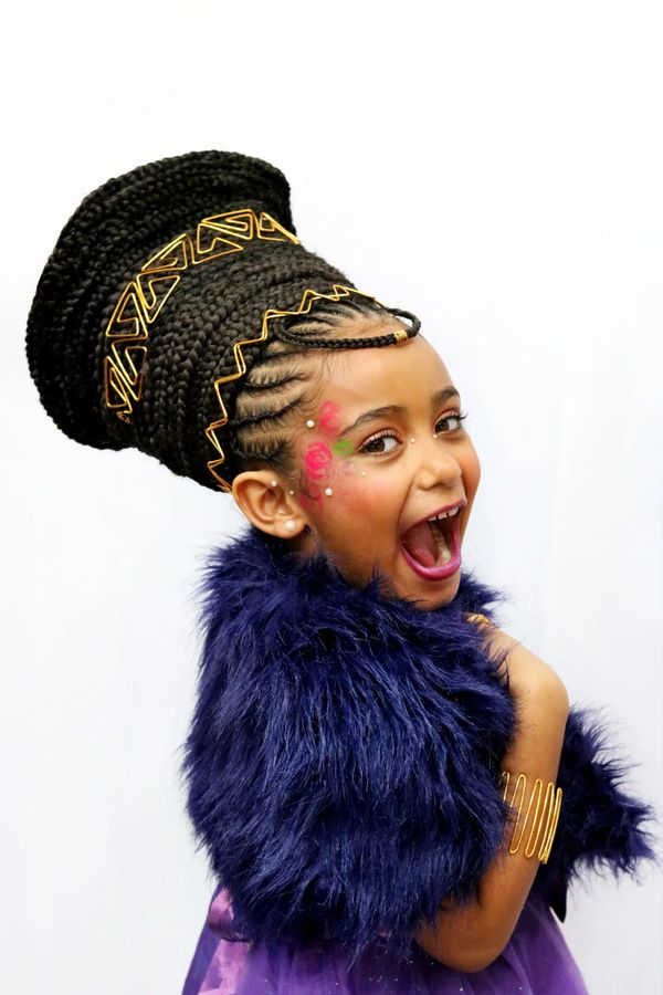 Agatha, moradora de Vitória fotografada para o projeto Foto Melanina por Iaiá Rocha