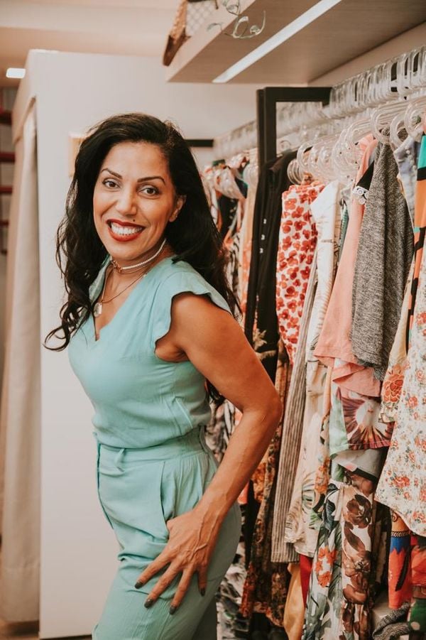 Cláudia Alves, dona do Empório B - Boutique Brechó