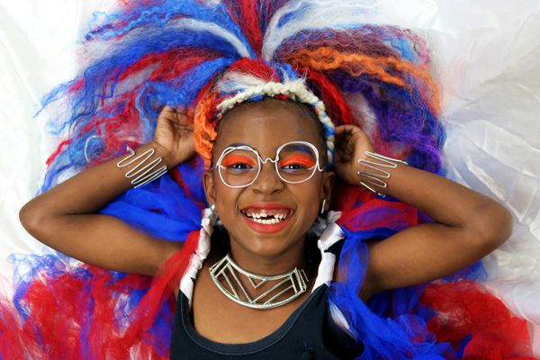 Ester dos Santos, moradora de Vitória fotografada para o projeto Foto Melanina por Iaiá Rocha