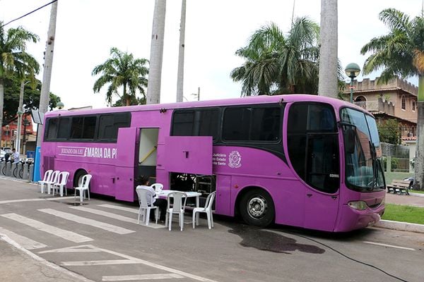 Ônibus Rosa realiza atendimento a vítimas de violência doméstica em Vila Velha