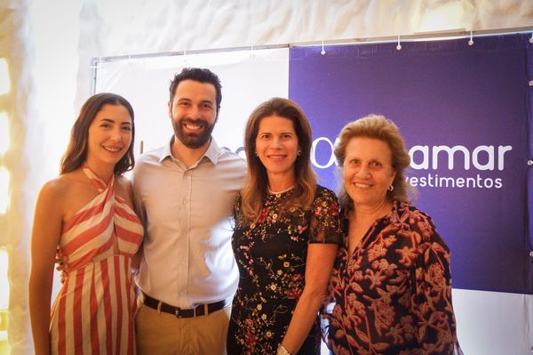 Marina Coser e Nelson Saldanha, Kessia Saldanha e Maria Luiza Chieppe