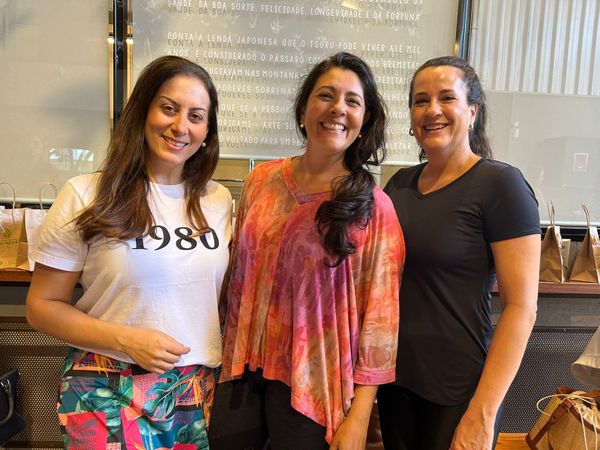 Carol Veiga, Taiza Ammar e Débora Silvares