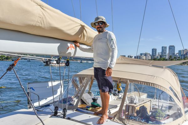 Para o velejador Bruno Martinelli, a oportunidade de viajar o mundo e ainda fomentar a proteção à natureza tem sido engrandecedora.