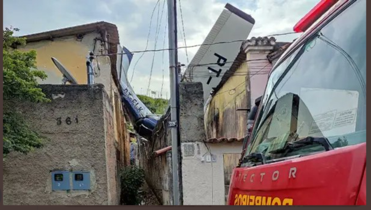 Segundo o Corpo de Bombeiros de Minas Gerais, o monomotor era ocupado somente pelas duas vítimas; não houve feridos nas casas atingidas