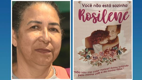 Rosilea levou mensagem para todos verem