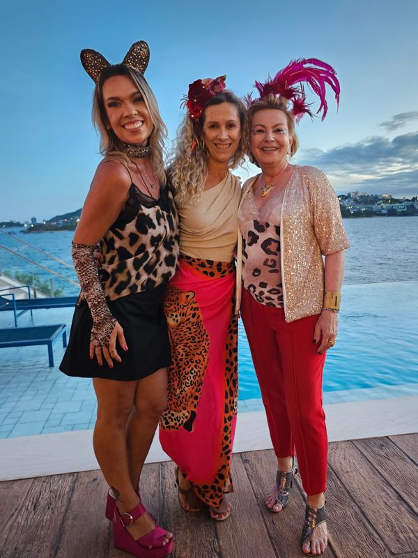 Andréia Lopes, Ana Claudia Cardozo e Beth Dalcolmo