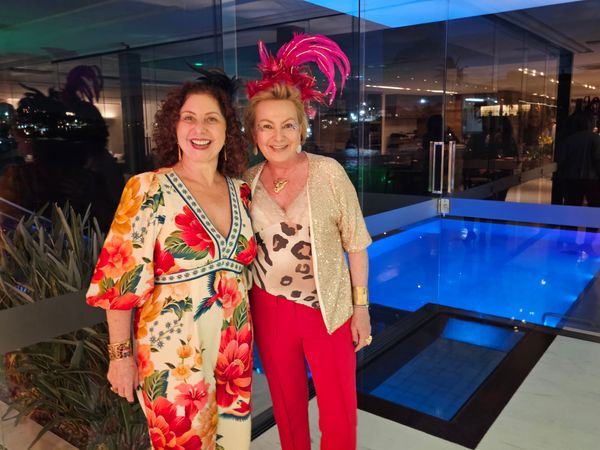 Anginha Buaiz e Beth Dalcolmo