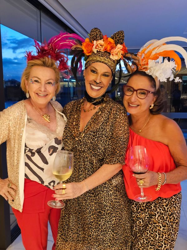 Beth Dalcolmo, Edilene Chieppe e Nazaré Neves