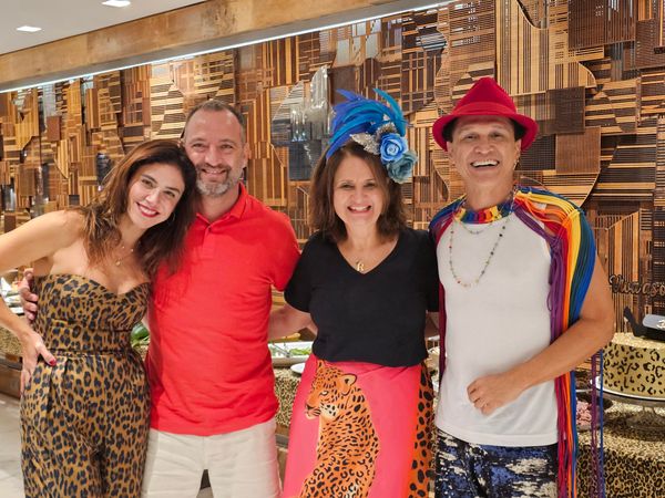 Maria Braga, Flavio Simões, Rachel Martins e Jace Theodoro