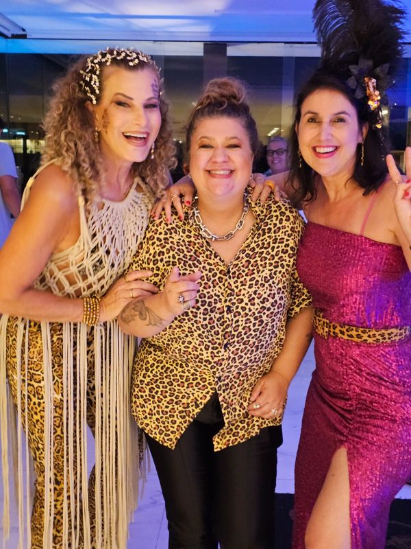 Mônica Zorzanelli, Larissa Tantan e Renata Rasseli