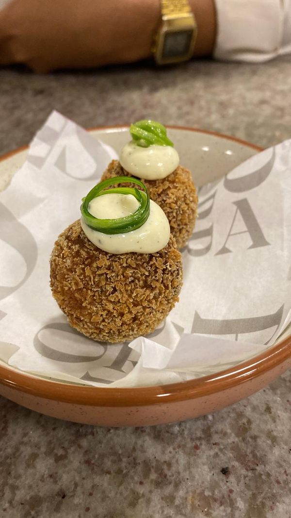 CROQUETA DE COSTELA  por Festival Gastronômico Praia Gourmet