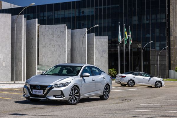 Novo Nissan Sentra - Design externo por Nisan/Divulgação