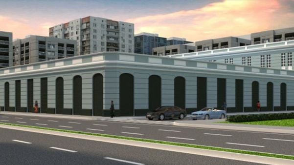 Projeção para o novo Mercado da Capixaba por Prefeitura de Vitória