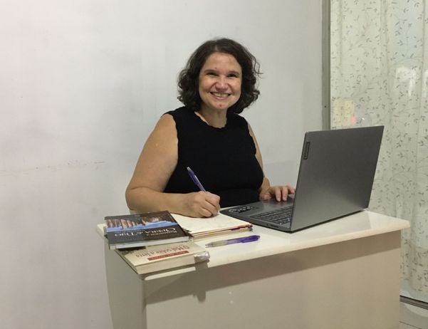 Maria Aparecida Stelzer Lozório, 53 anos, mestranda de história na UFES