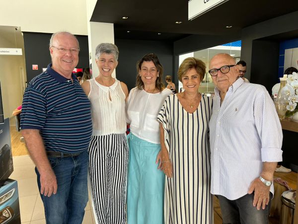 Augusto Brunow, Karla Giaretta, Juliana Braz, Gracinha e Ronald Carvalho