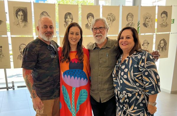 Gustavo Buteri, Carol Veiga, Wagner Veiga e Marisa Buteri