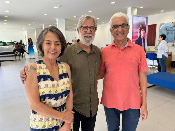 Rose Duarte, Wagner Veiga e José Daher