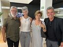 Wagner Veiga, Karla Giaretta, Gracinha Pinheiro e Ivan Aguilar