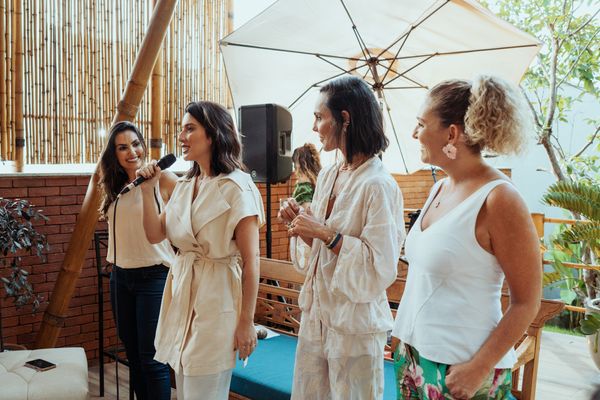 Ana Porto, Nathalia Cinelli, Carolina Neves e Lúcia Dalla
