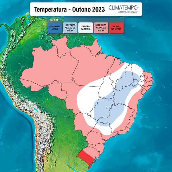 Instituto Climatempo prevê outono em 2023 com chuva dentro da média e temperatura acima do comum