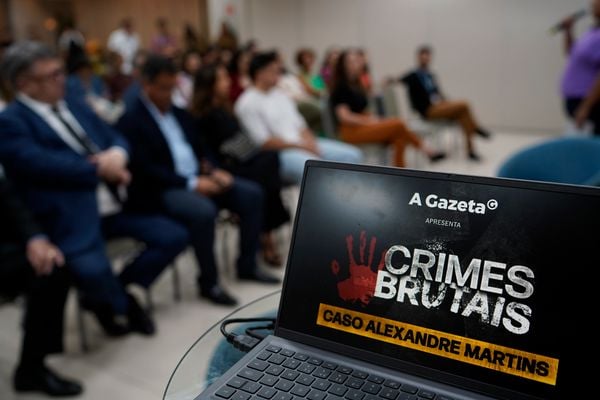 Lançamento do documentário Crimes Brutais: Caso Alexandre Martins Filho, na Rede Gazeta