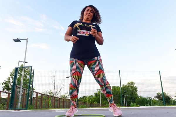 Diana Ferreira da Silva retomou a atividade física neste ano para conseguir emagrecer