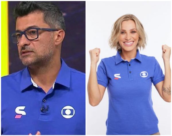Sandro e Fernanda faziam parte do quadro de comentaristas da Rede Globo