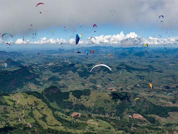 Copa do mundo de parapente em Castelo por Divulgação | Paragliding World Cup