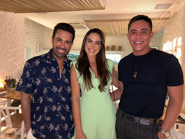 Kaiky Plaster, Carol Monteiro e Ricardo Silveira