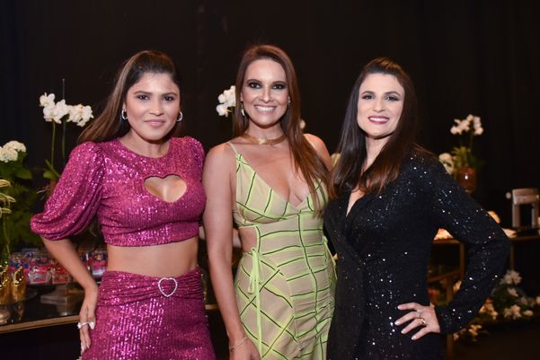 Ariane Perovano, Denise Póvoa e Lurdinha Perovano