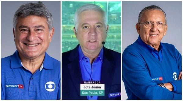 Cleber Machado, Jota Júnior e Galvão Bueno são alguns dos nomes que não integram mais o quadro esportivo da Globo