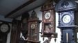 Coleção de relógios da fazenda da família de Anselmo Severiano Bernardo Neto