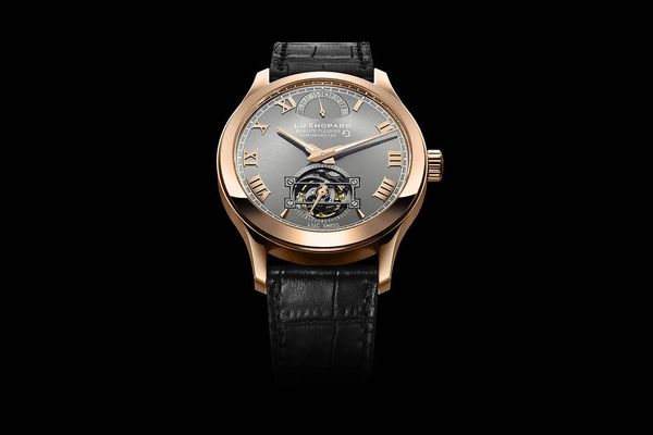 Relógio Chopard L.U.C. Tourbillon Qualité Fleurier teve apenas 25 unidades produzidas e é avaliado em R$ 800 mil