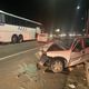 Imagem - Acidente entre carro e ônibus deixa um morto na BR 262 em Viana