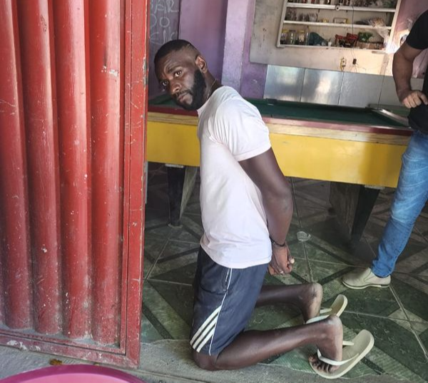 Carlos Magno Santos Santana foi preso em um bar de Conceição da Barra