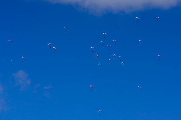 Final do Campeonato Mundial de Parapente em Castelo por Fernando Madeira