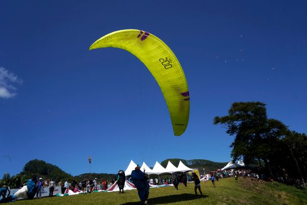 Final do Campeonato Mundial de Parapente em Castelo por Fernando Madeira
