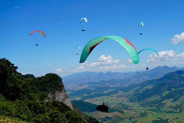 Final do Campeonato Mundial de Parapente em Castelo por Fernando Madeira