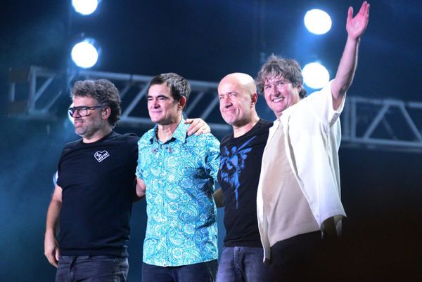 Último show da banda Skank, realizado no estadio Mineirão, na cidade de Belo Horizonte, MG, neste domingo, 26.
