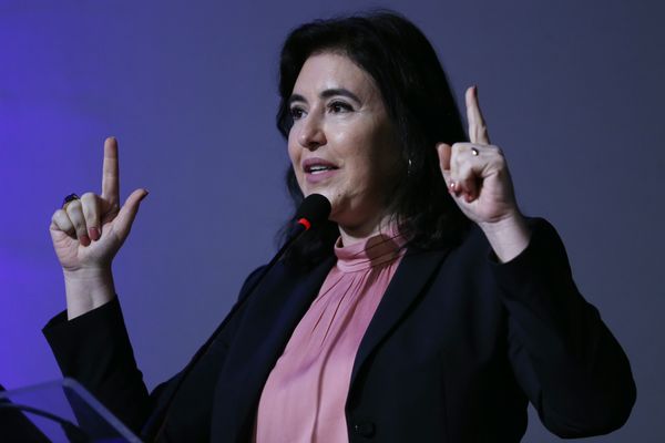A ministra do Planejamento, Simone Tebet