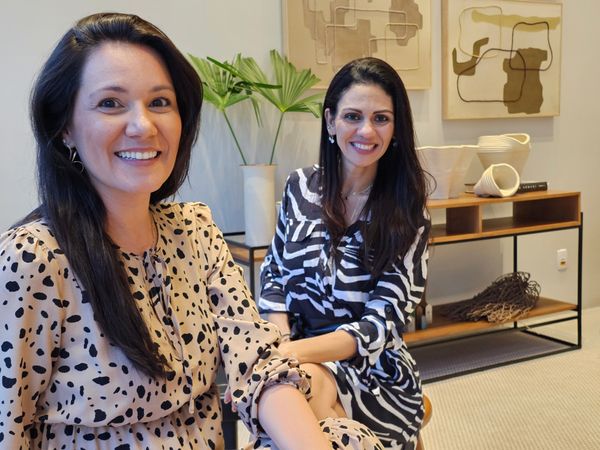 Maria Augusta Bittencout e Katia Amorim