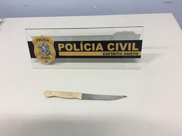 Armado crime foi apreendida pela Polícia Civil 
