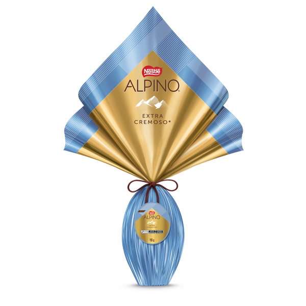  Ovo de páscoa Alpino extra cremoso (193g) 