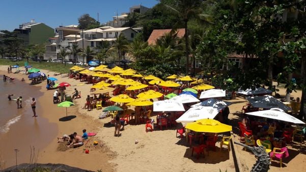O Restaurante Maré Alta, mais conhecido como Restaurante da Juliana, fica em Iriri, na Praia dos Namorados por Arquivo pessoal
