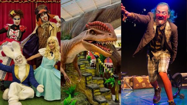 Rolês para a criançada, exposição de dinossauros e peças de teatro no ES